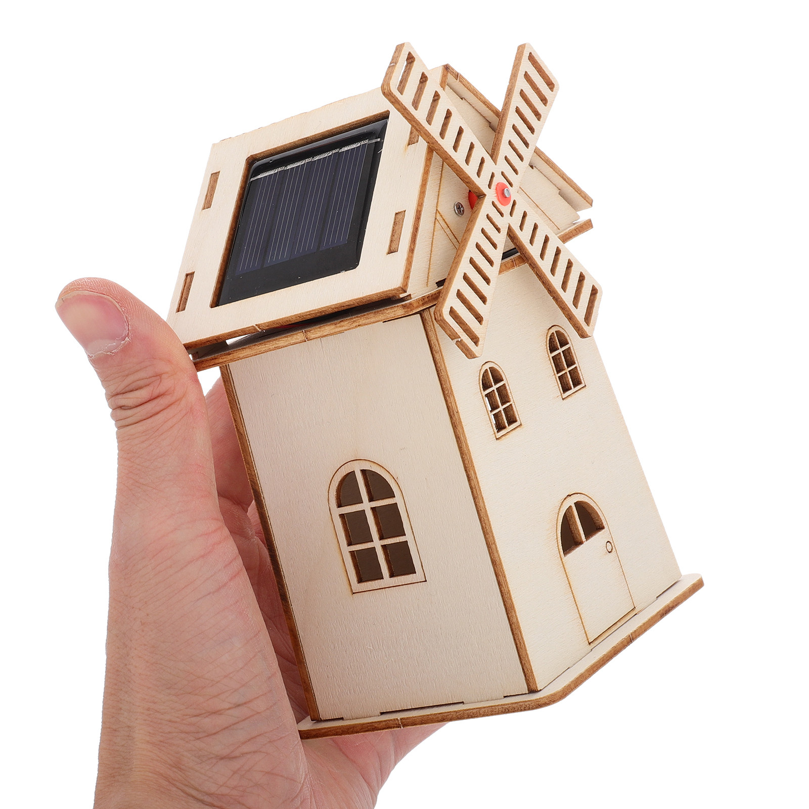Unfinished Wooden Solar Powere - огляд і ціна Renewable Energy For Kids
