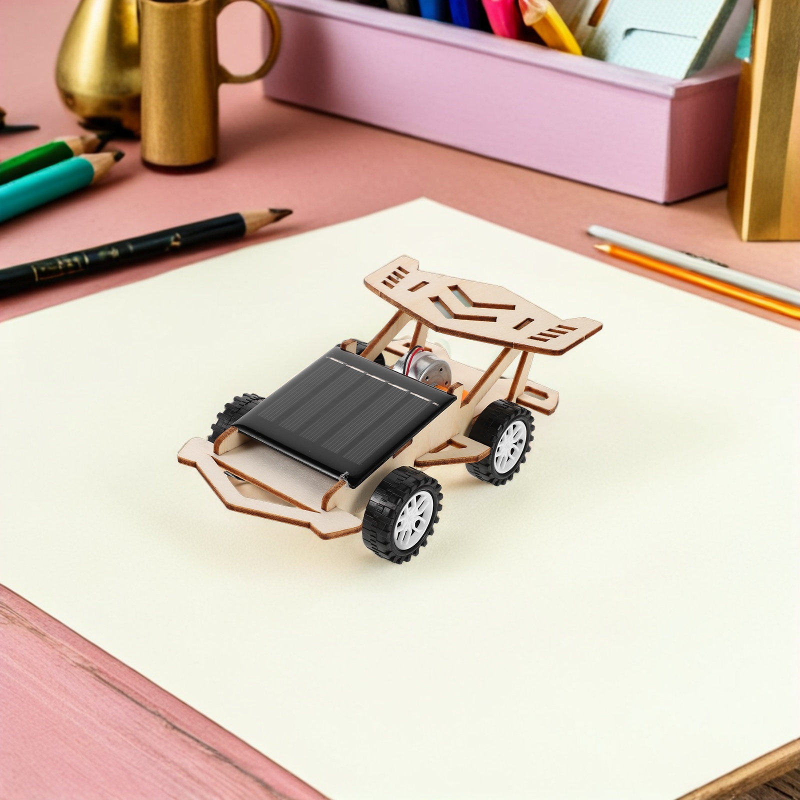 3Set Solar Car Stem Building K - огляд і ціна Renewable Energy For Kids