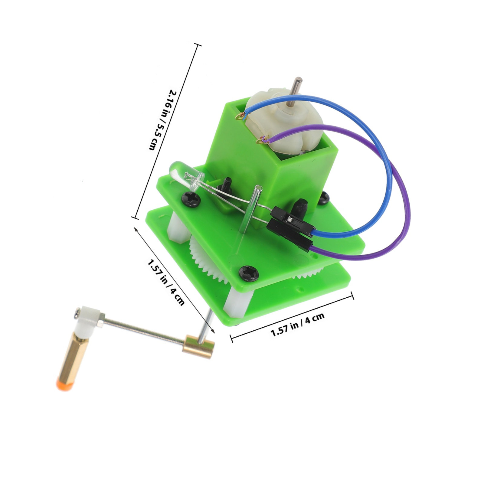 Hand-Cranked Generator DIY Sci - огляд і ціна Renewable Energy For Kids
