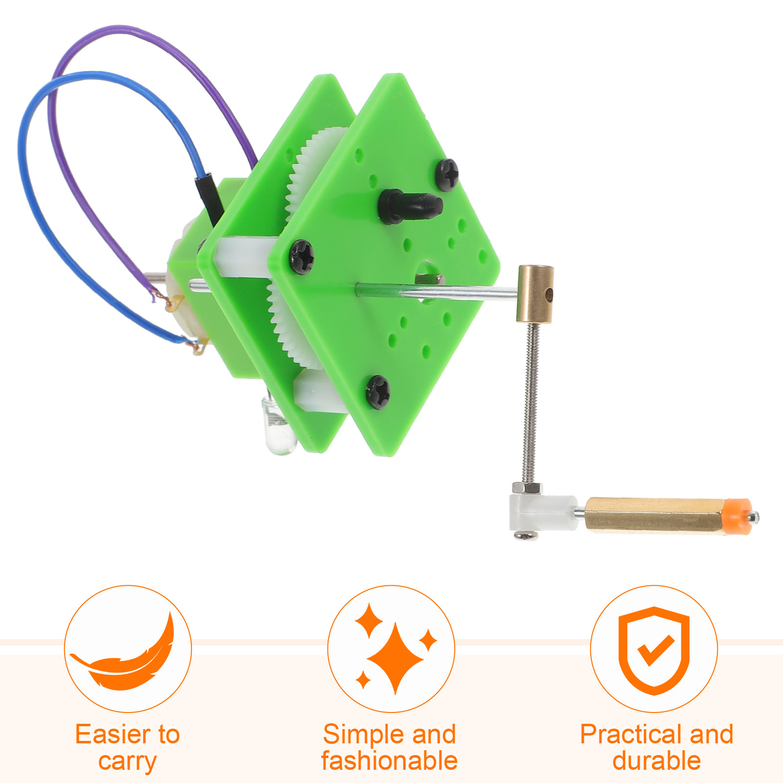 Hand-Cranked Generator DIY Sci - огляд і ціна Renewable Energy For Kids