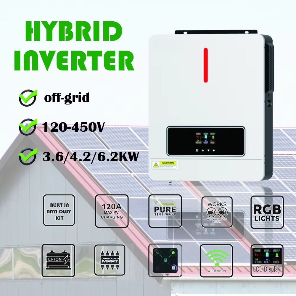 99% High Efficiency MPPT 220V  - огляд і ціна Hybrid Solar Inverter