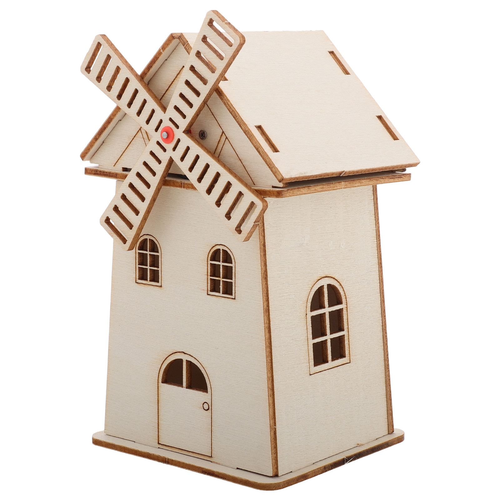 Unfinished Solar Windmill Hous - огляд і ціна Renewable Energy For Kids
