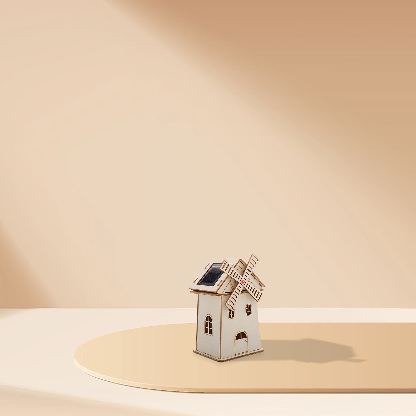 Unfinished Solar Windmill Hous - огляд і ціна Renewable Energy For Kids